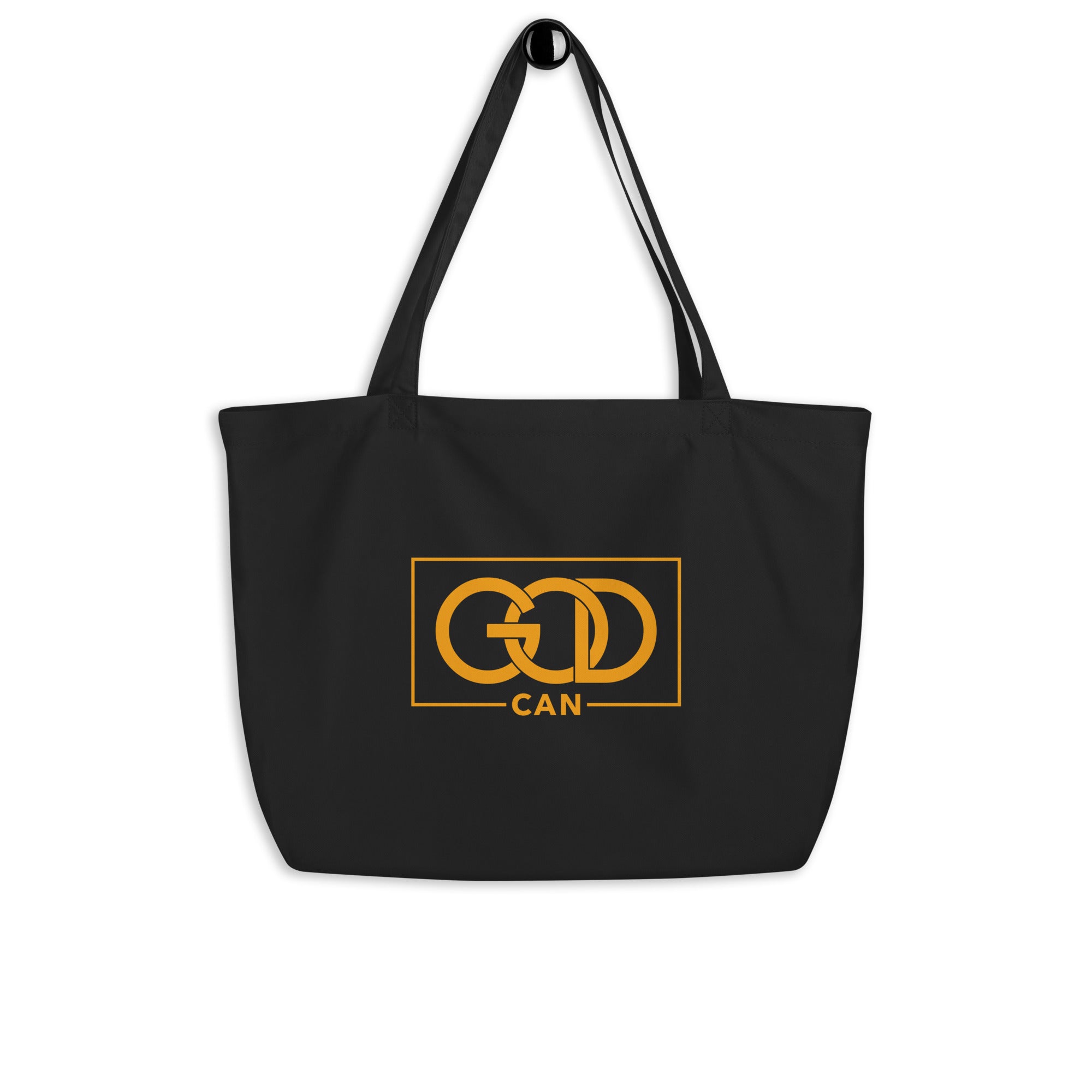 Organic Tote bag with a positive affirmation message that inspires your spirit. The perfect christian merch gift idea.