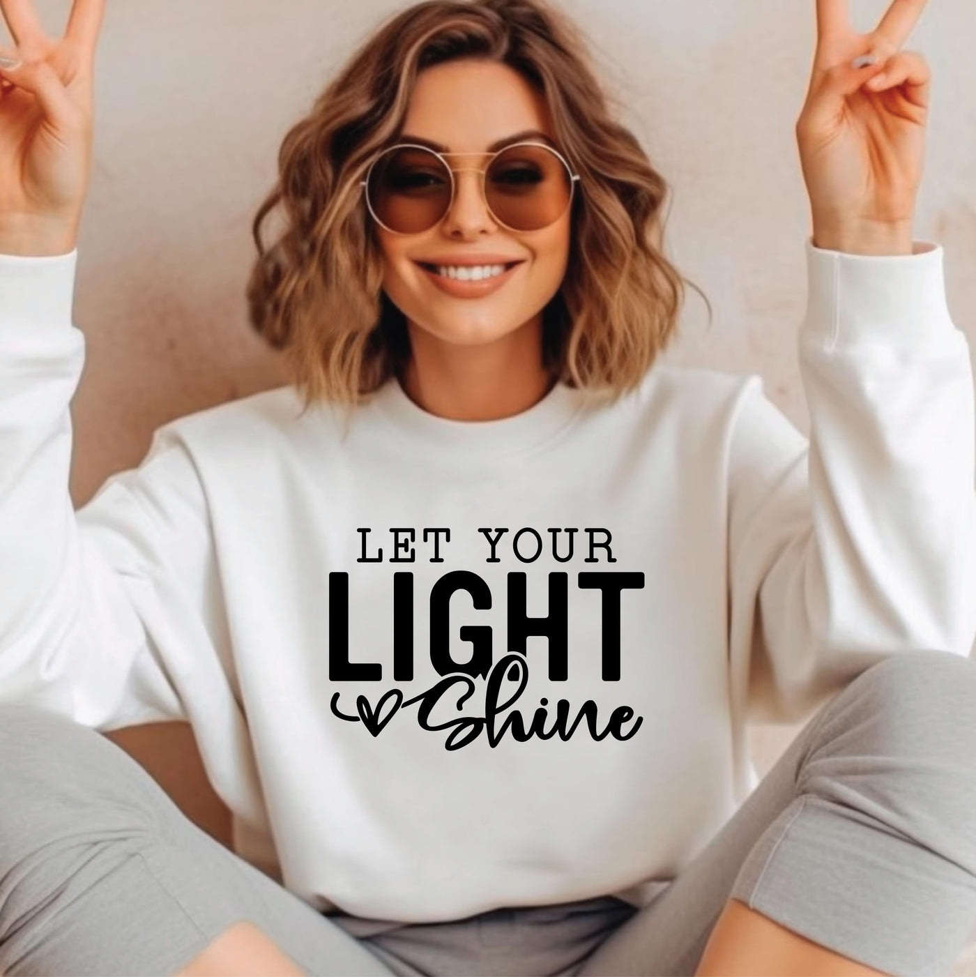 Let Your Light Shine Sweatshirt