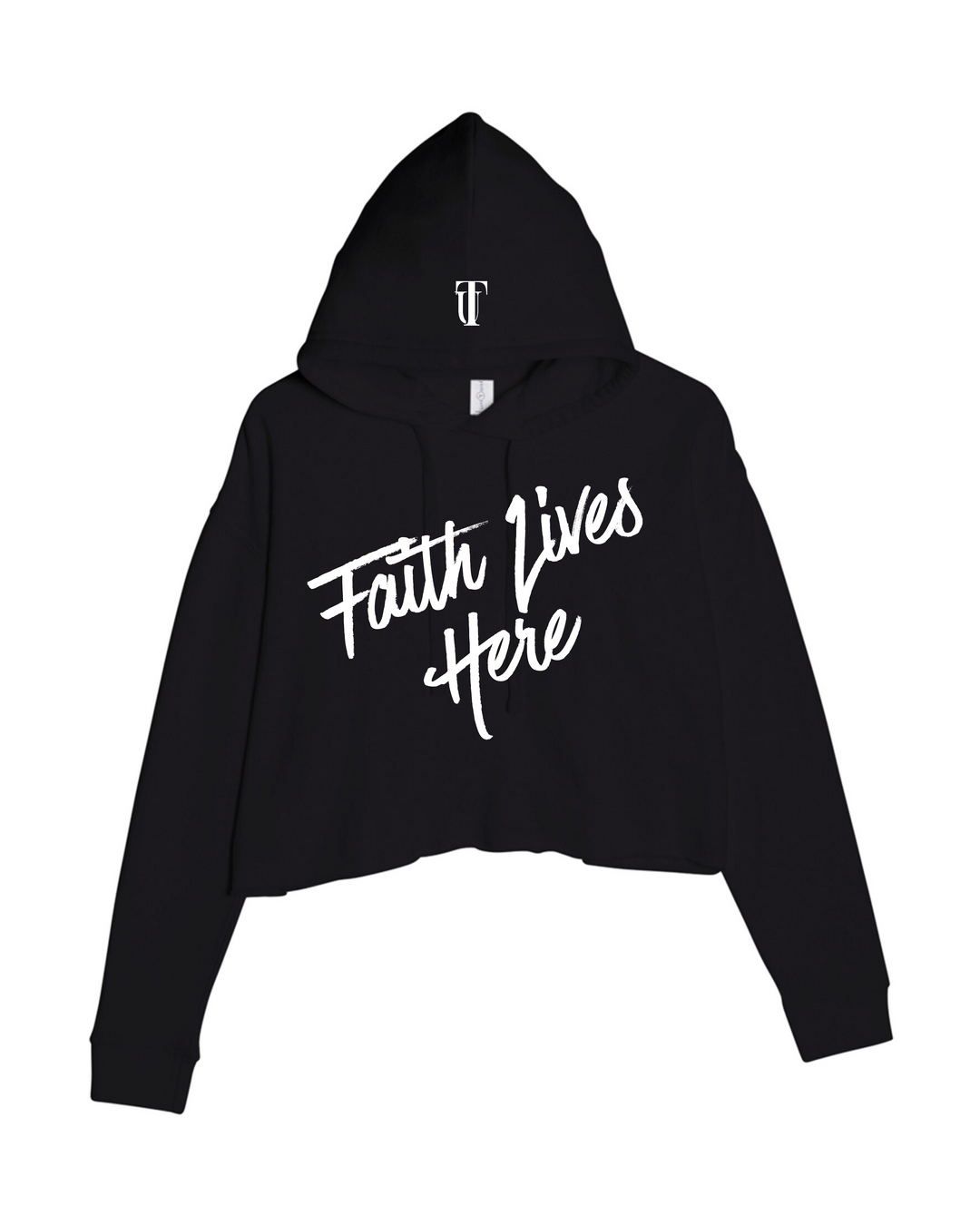 Faith - Crop Hoodie