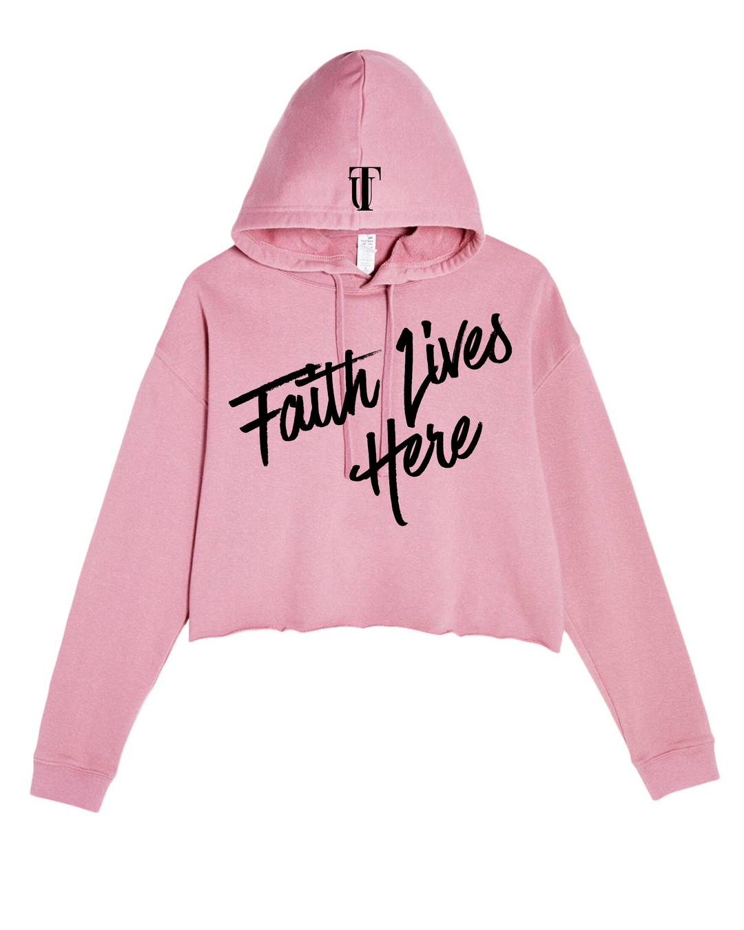 Faith - Crop Hoodie