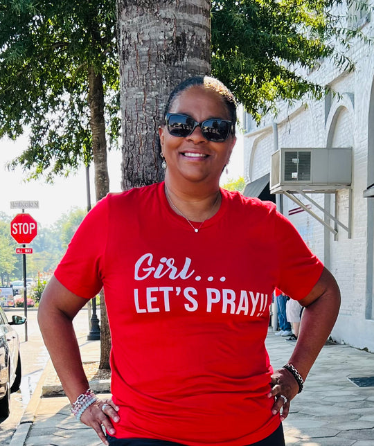Girl Let's Pray T-Shirt