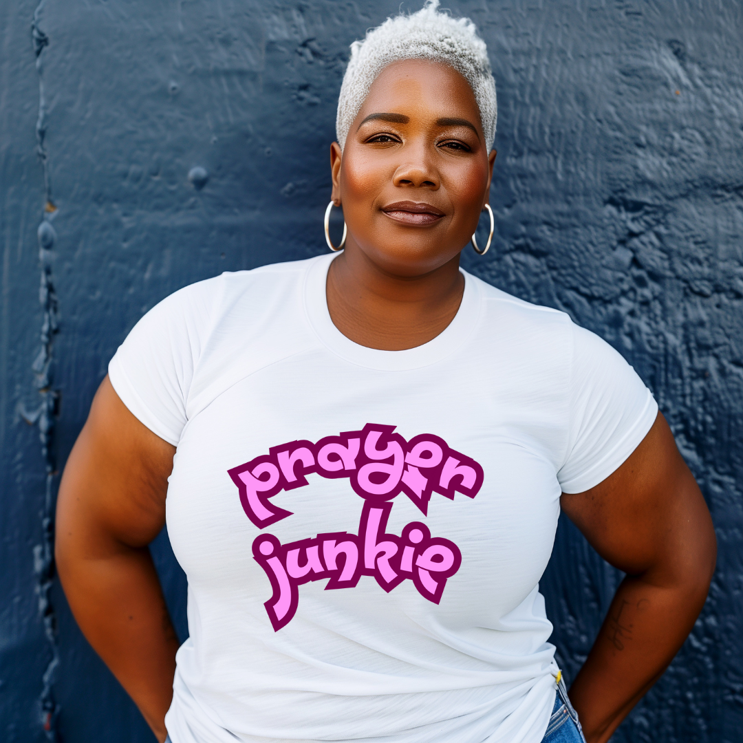 Prayer Junkie Christian T-Shirt