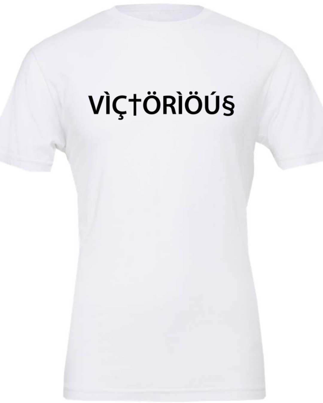 Unisex faith apparel white t-s hirt