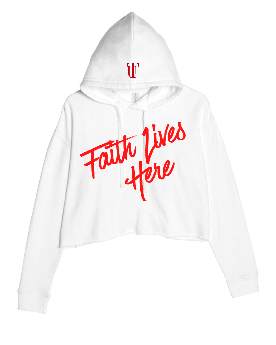 Faith - Crop Hoodie