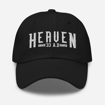 Black baseball unisex Heaven Hat