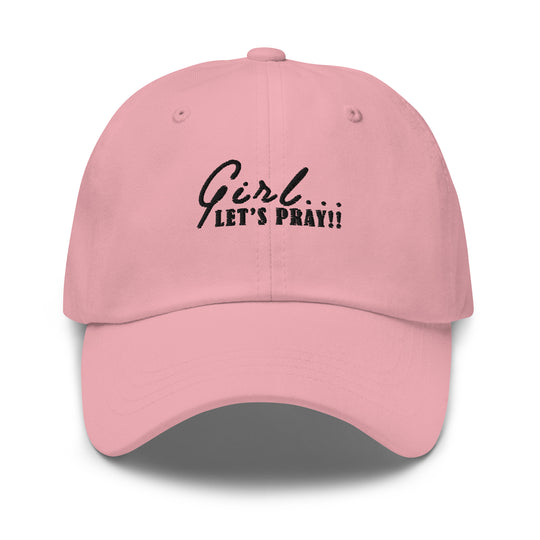 Girl Pray Hat(white)