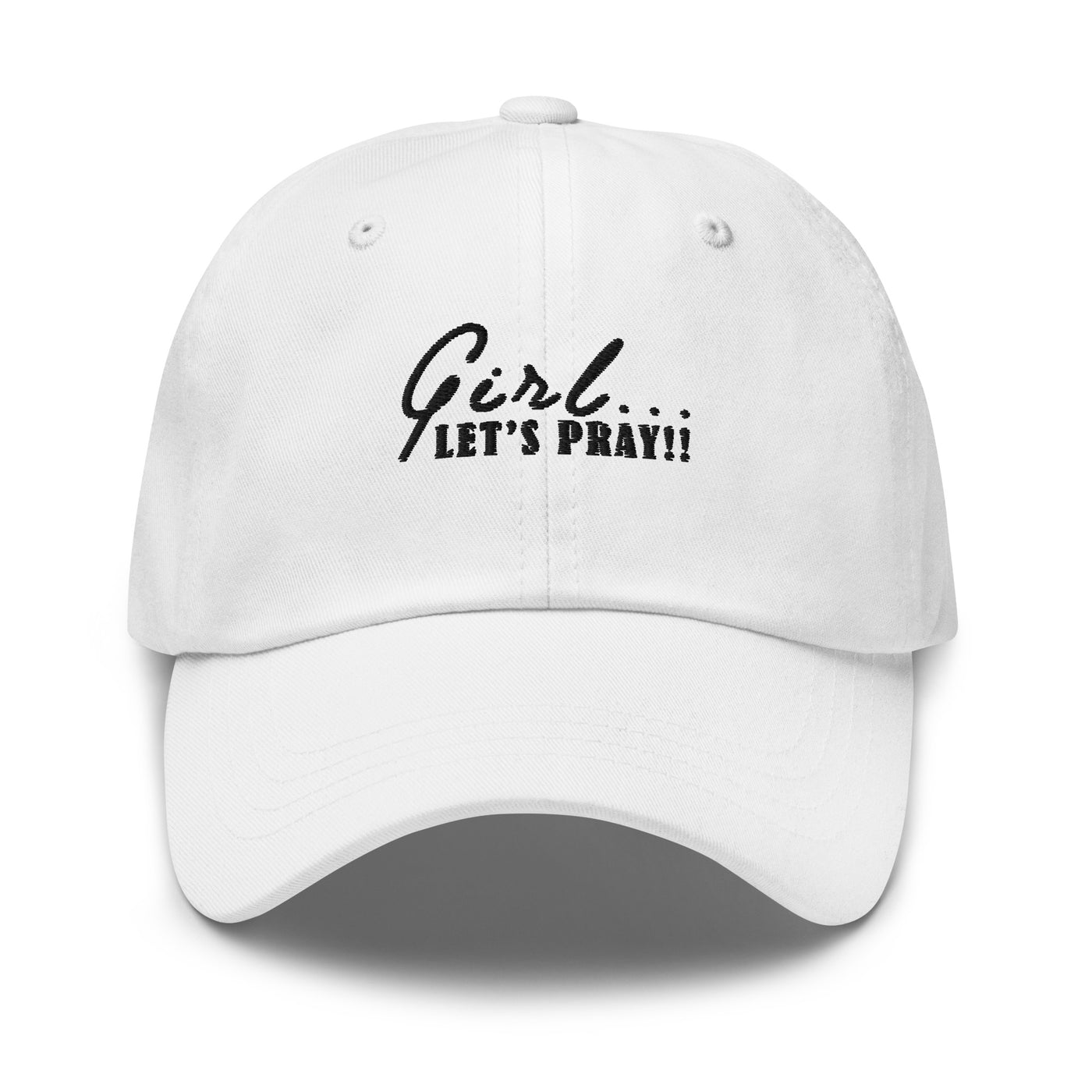 Girl Pray Hat(white)