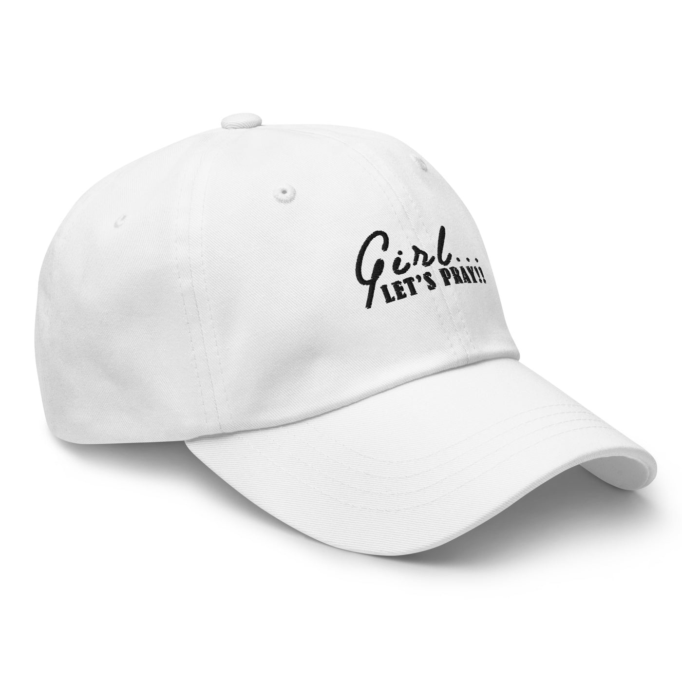 Girl Pray Hat(white)