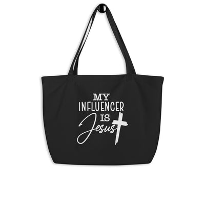 Influencer Large organic tote bag