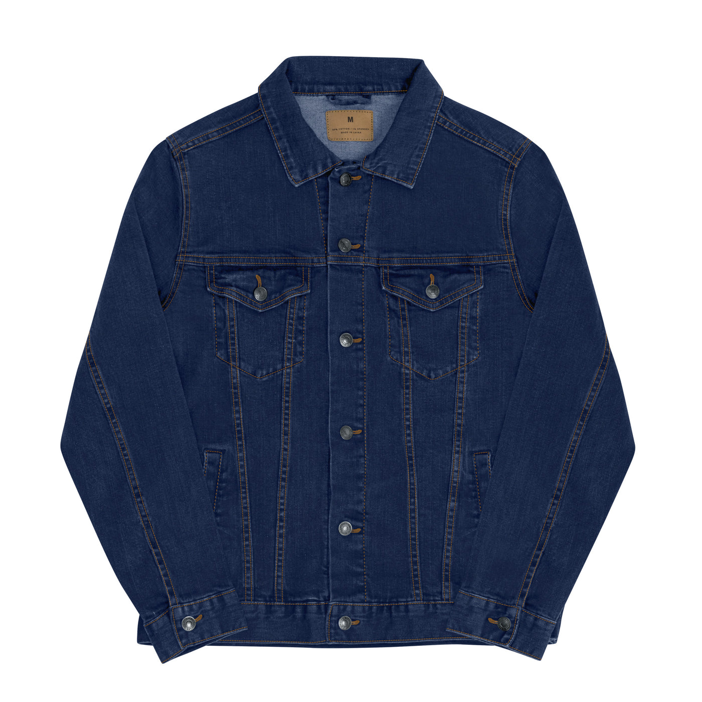 Love flowers denim jacket