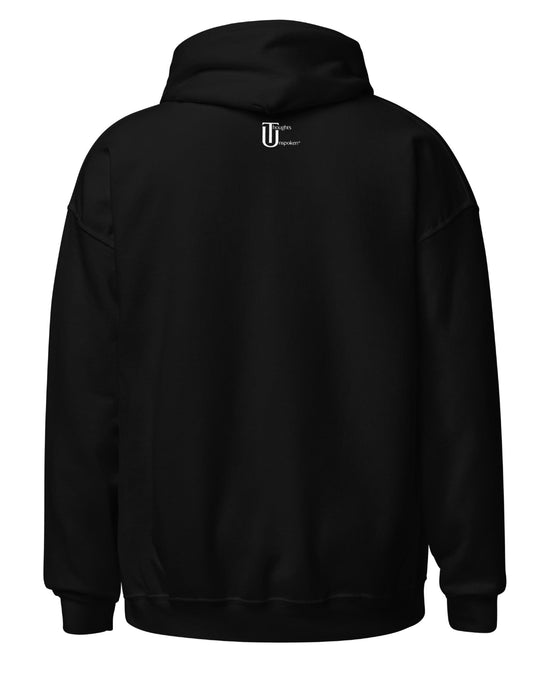 Black Hoodie - "Jesus Is Always Trending" faith apparel christian hoodie" graphic message in white..