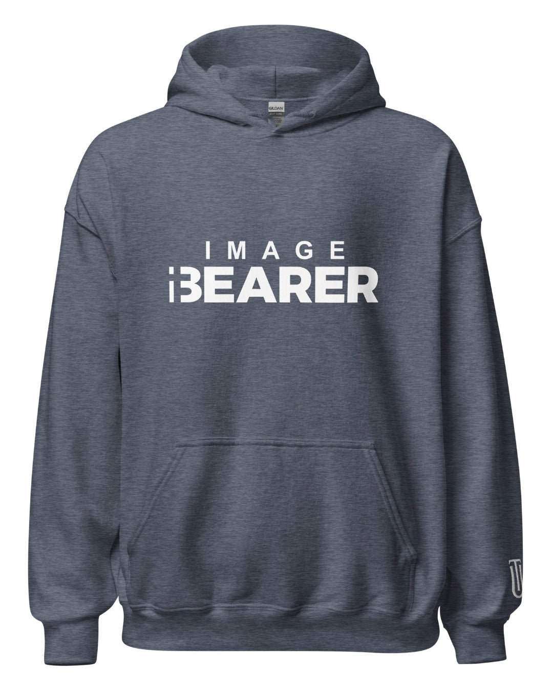 Unisex Hoodie "Image Bearer" Heather sport dark grey Product mockup