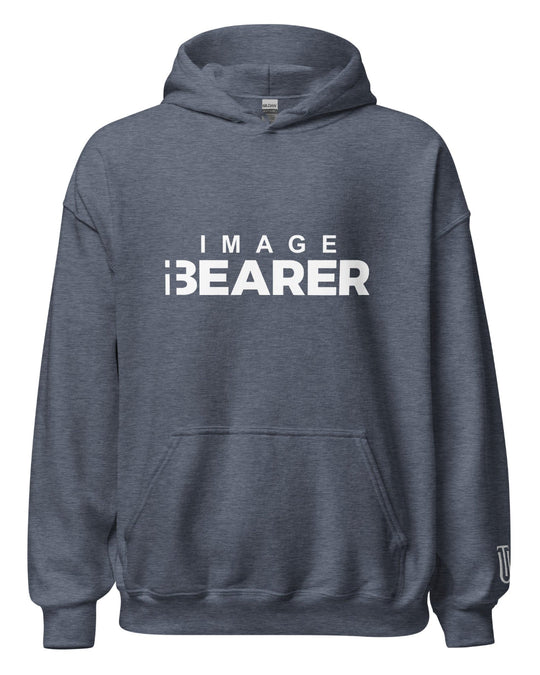 Unisex Hoodie "Image Bearer" Heather sport dark grey Product mockup