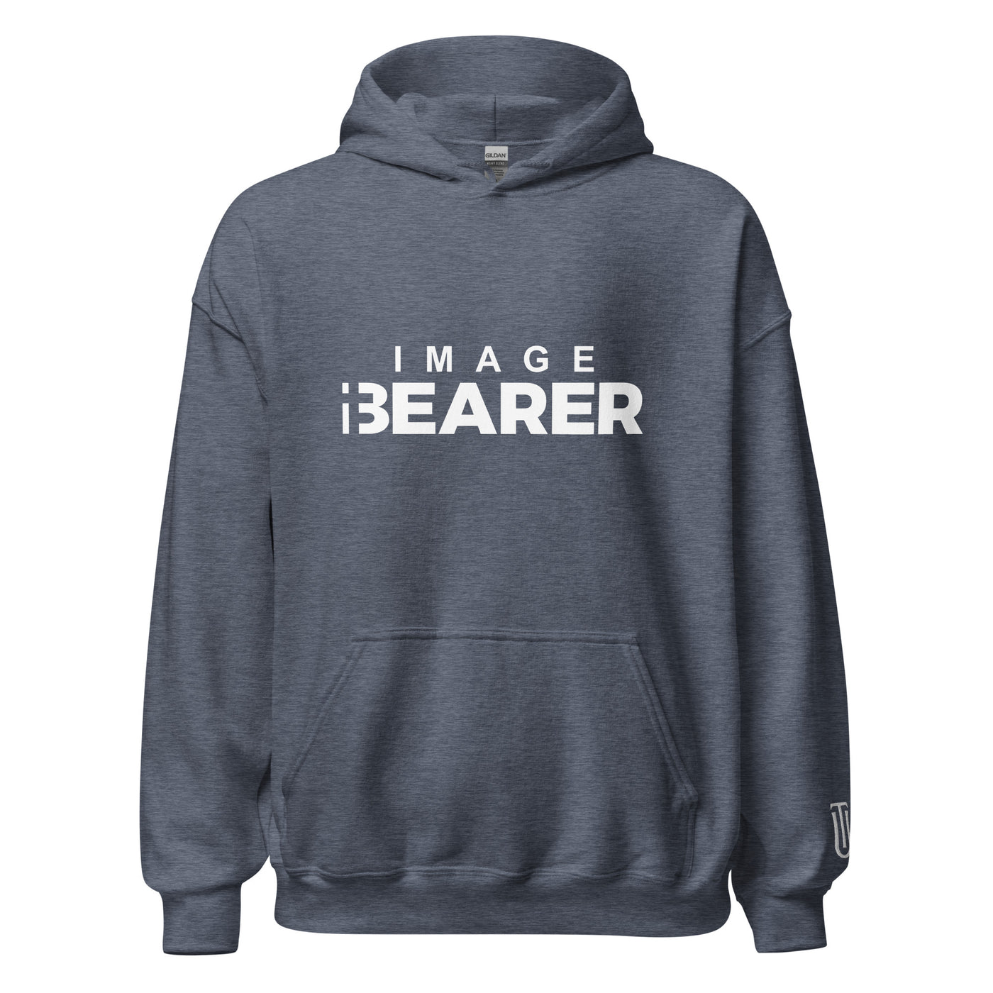 Unisex Hoodie "Image Bearer" Heather sport dark grey Product mockup