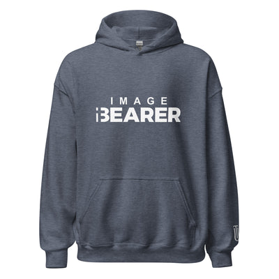 Unisex Hoodie "Image Bearer" Heather sport dark grey Product mockup