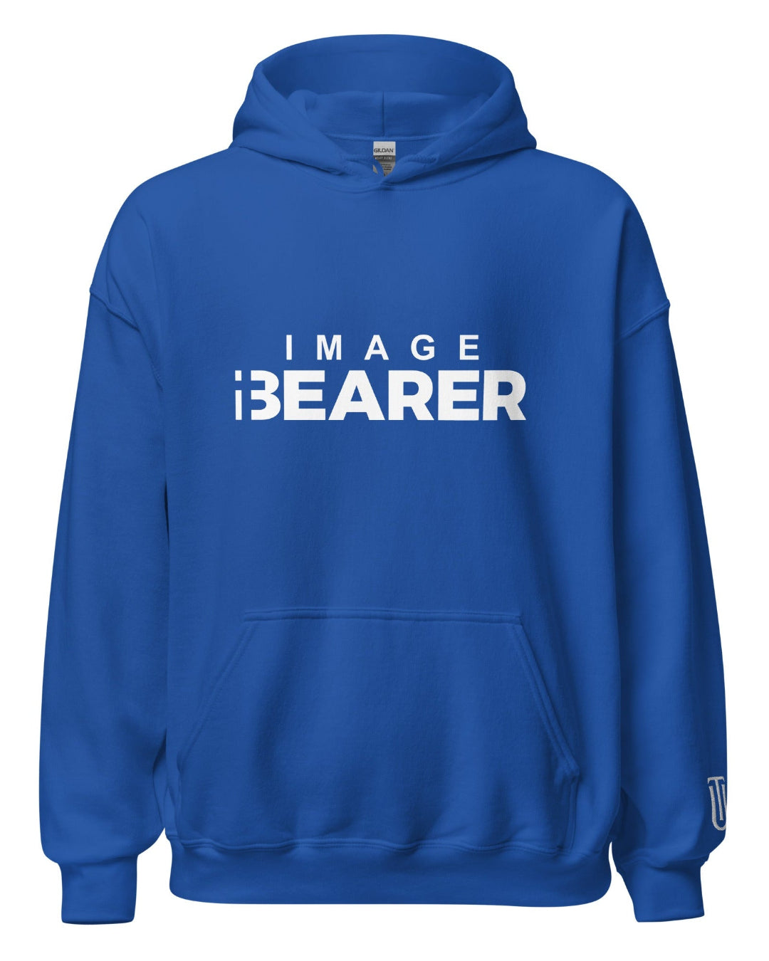 Unisex Hoodie "Image Bearer" Royal Blue Product mockup