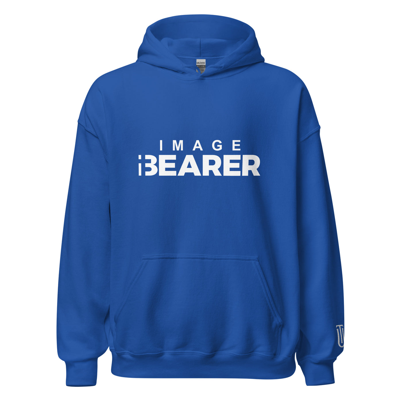 Unisex Hoodie "Image Bearer" Royal Blue Product mockup