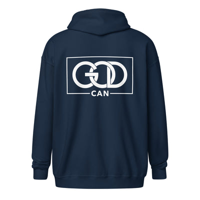 G.C. heavy blend zip hoodie