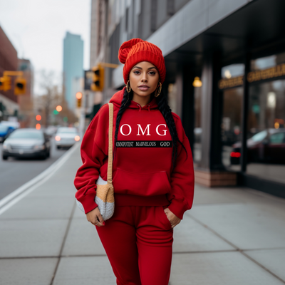 O M G Pullover Hoodie