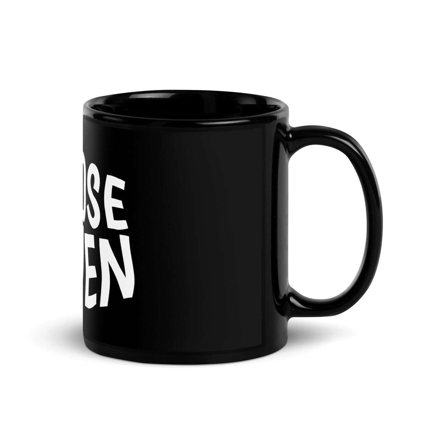 Purpose Driven Black Mug