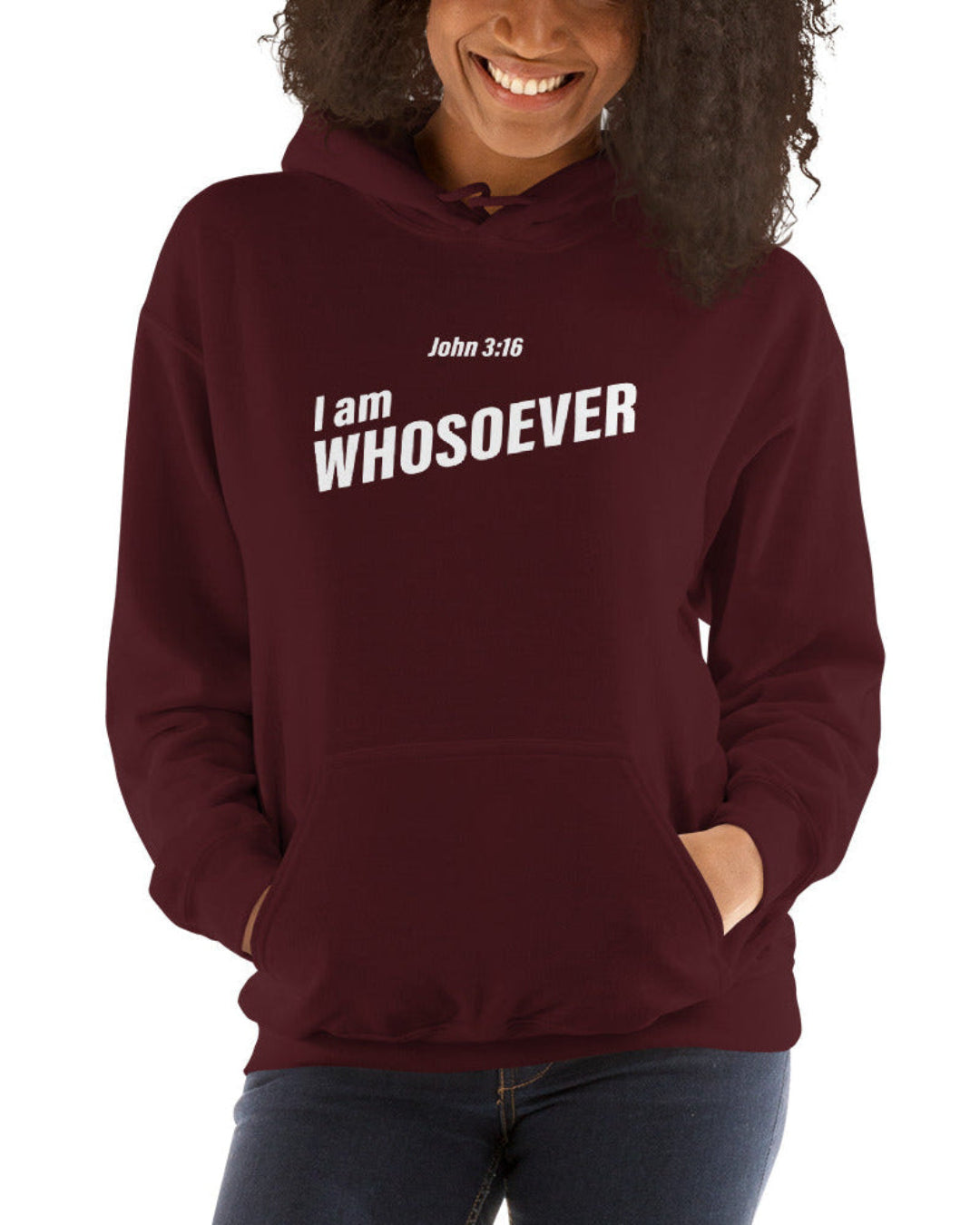 John 3:16 Pullover Hoodie (front&back)