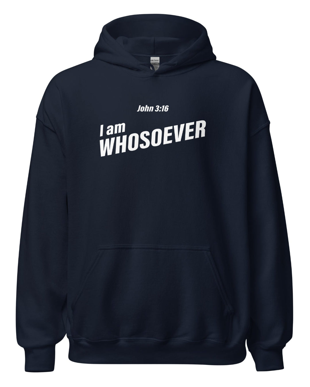 John 3:16 Pullover Hoodie (front&back)