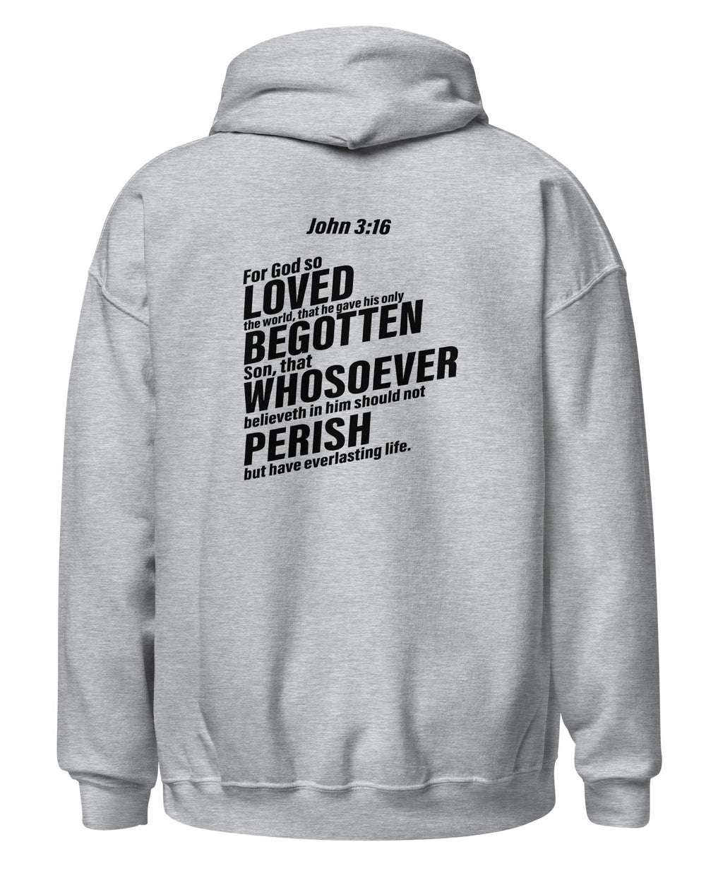 John 3:16 Pullover Hoodie