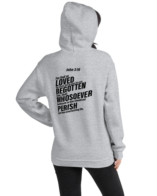 John 3:16 Pullover Hoodie