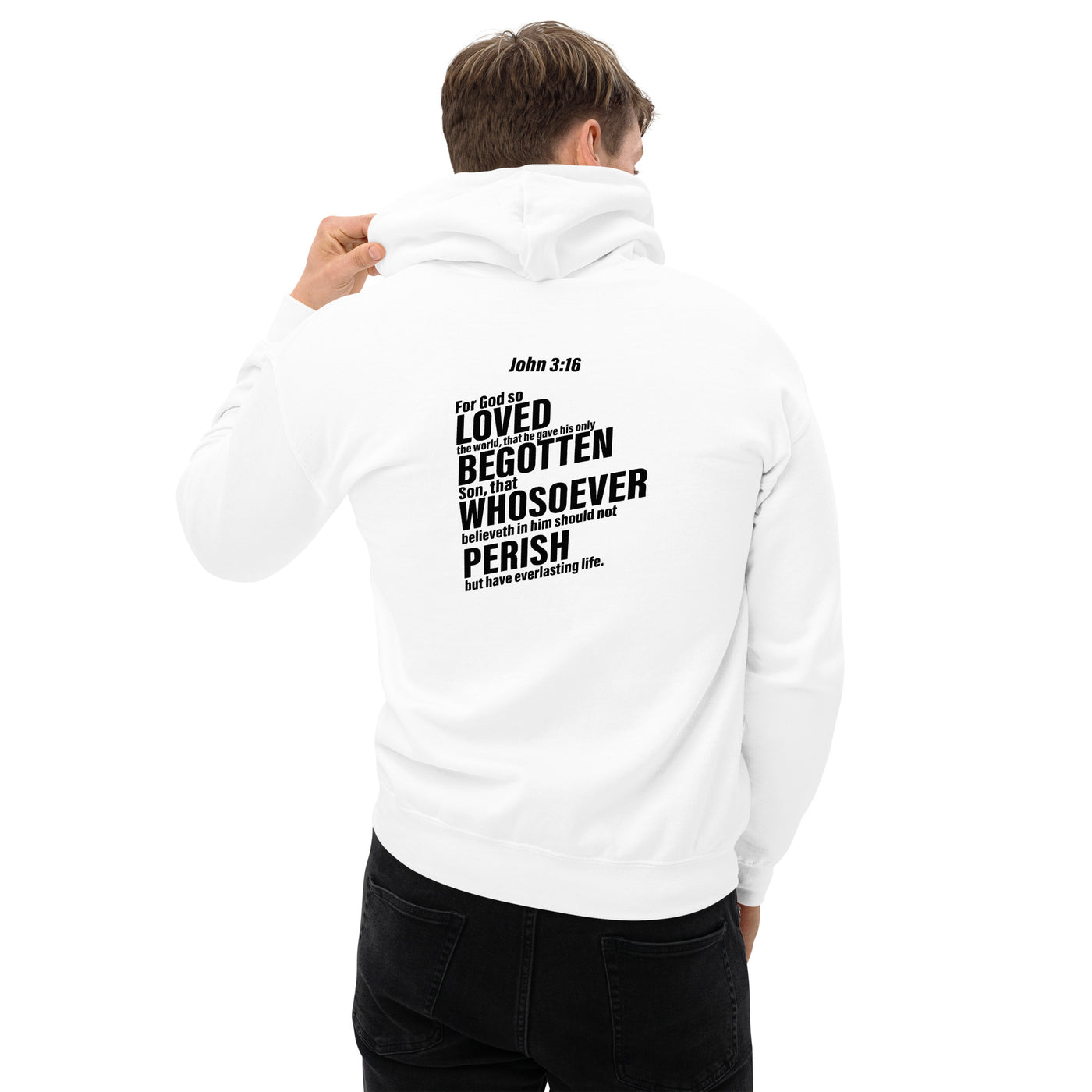 John 3:16 Pullover Hoodie