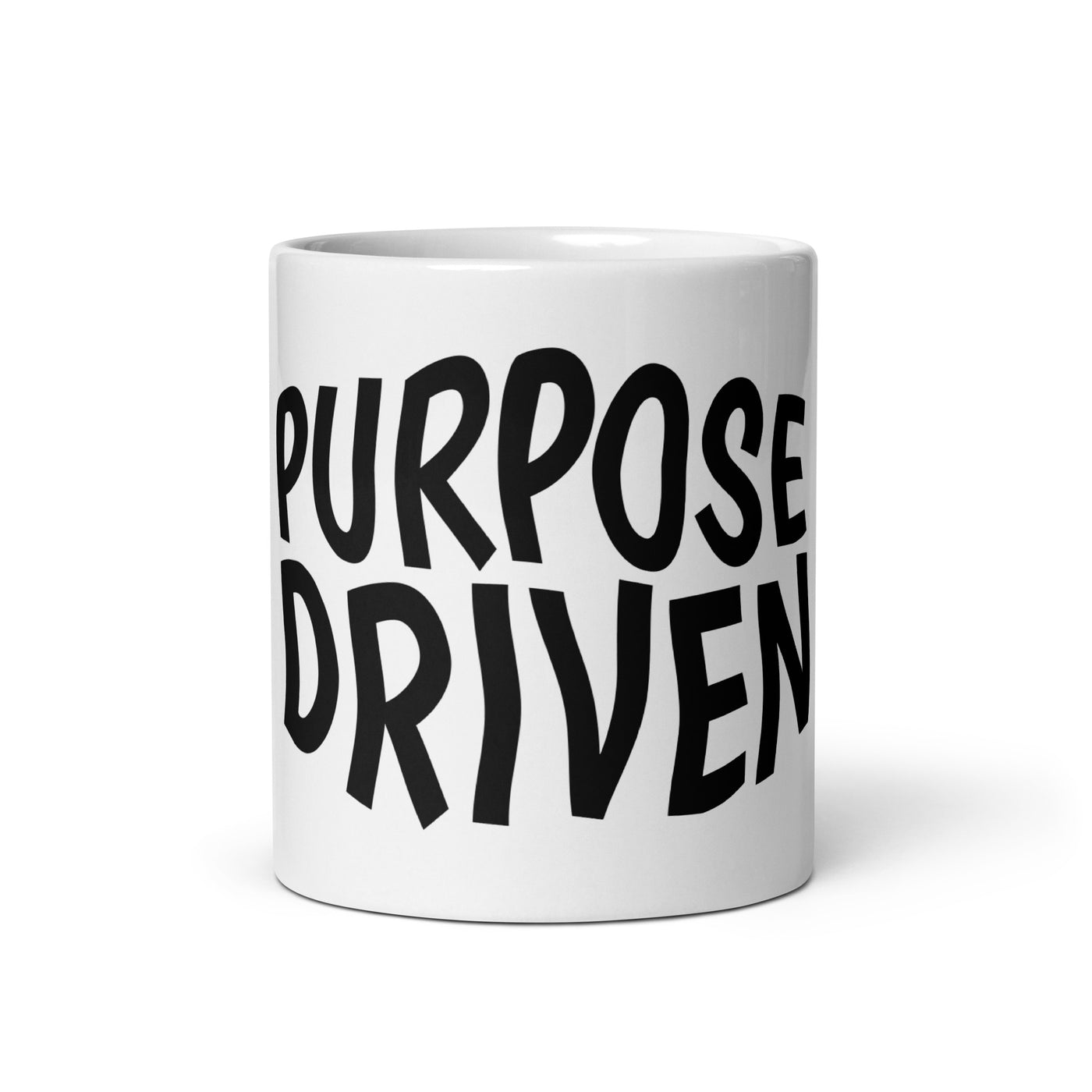 Purpose Driven White Mug